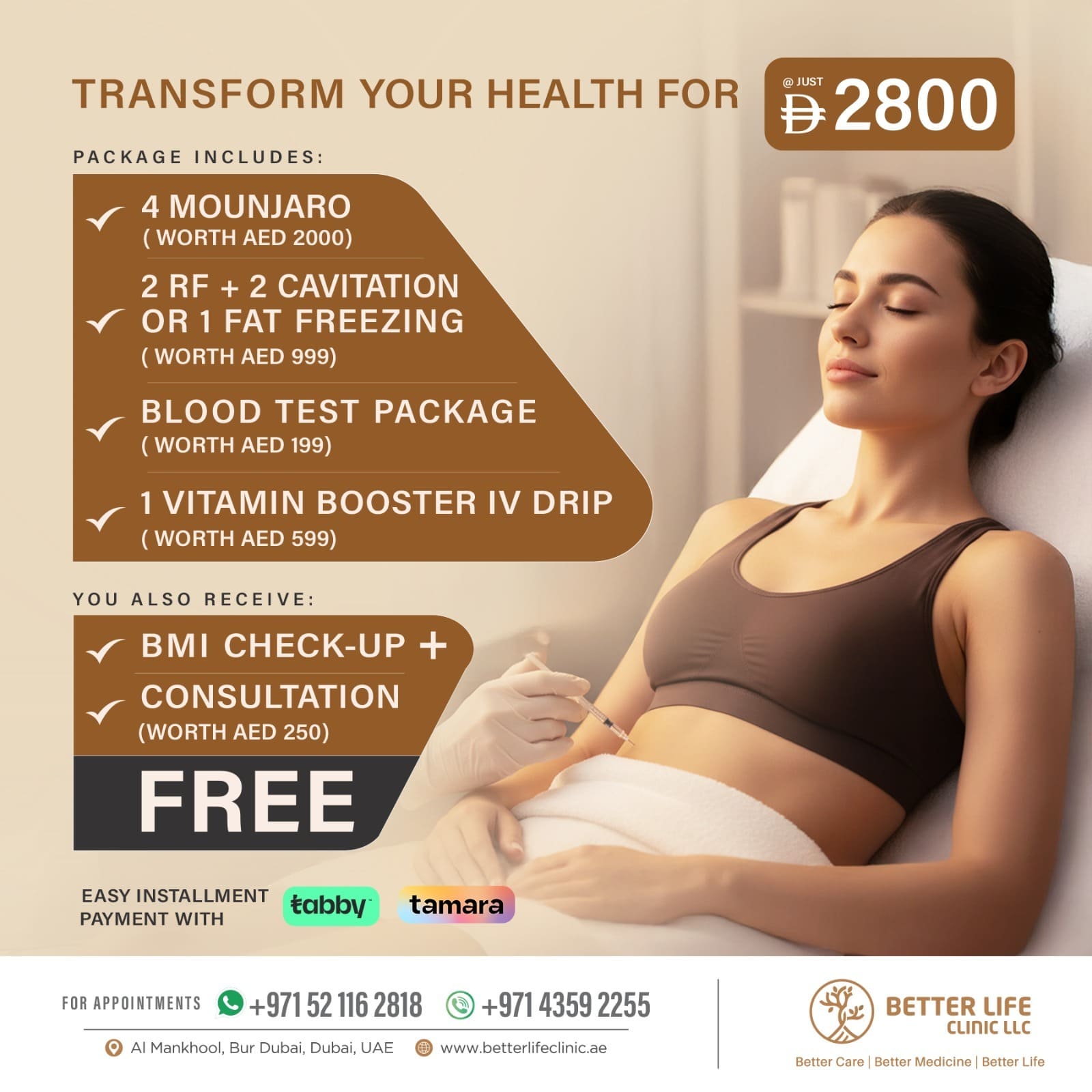 Weight Loss Treatment in Dubai Fat Reduction & Inch Loss Programs