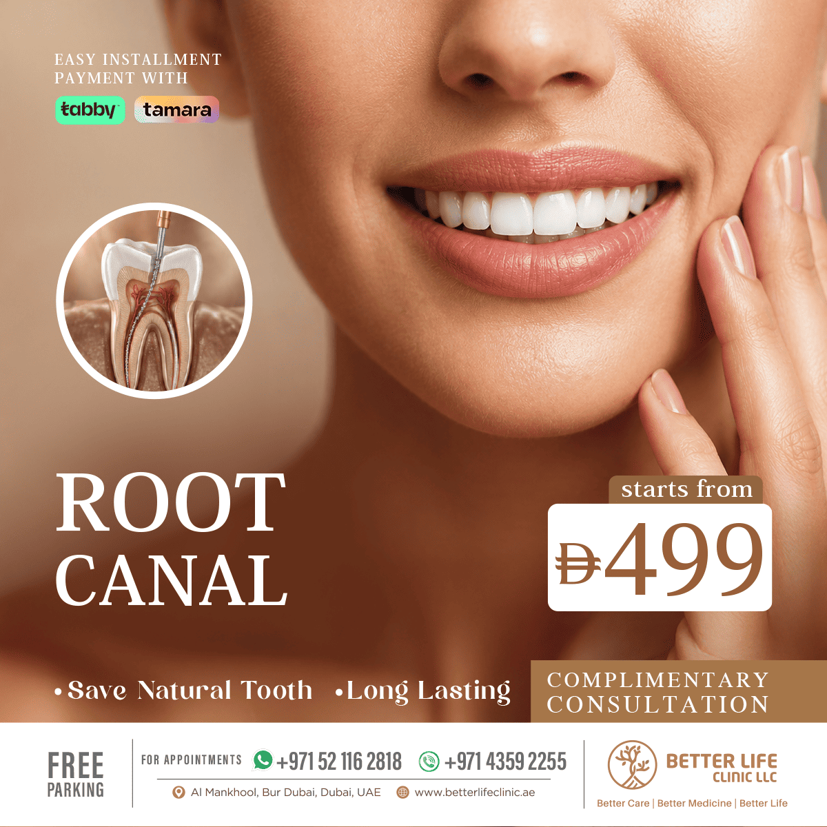 Painless Root Canal Treatment in Dubai Expert RCT Specialist Near You